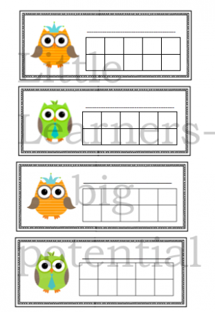 Desk Reward charts- owl theme